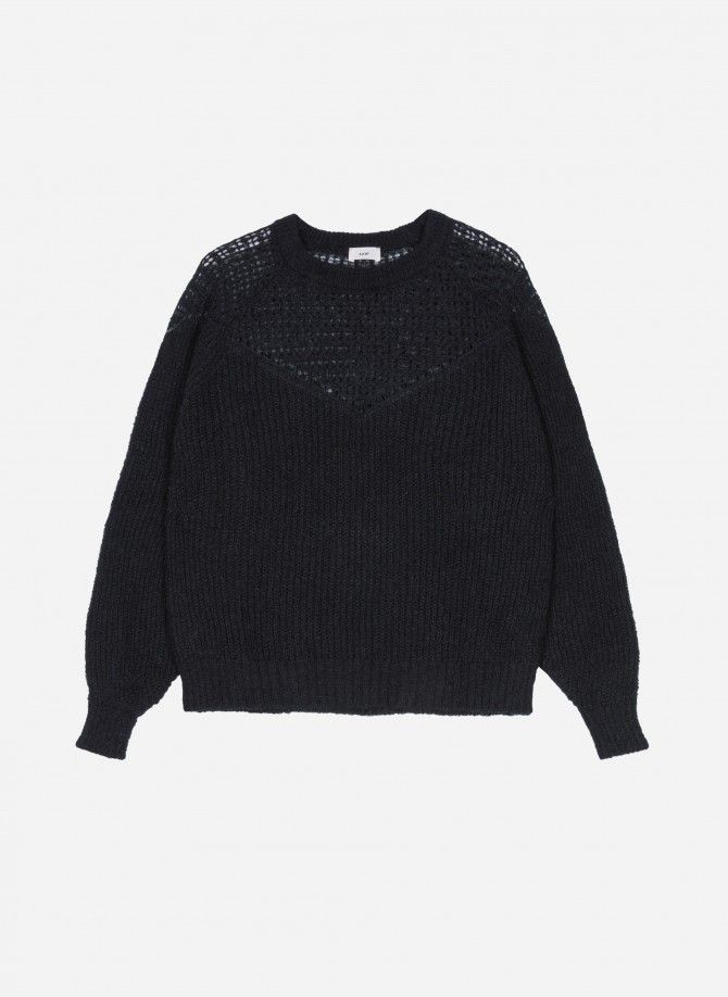 LEBONA openwork knit sweater Ange - 28