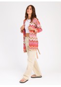 Cardigan in multico knit LECHIC Ange - 3