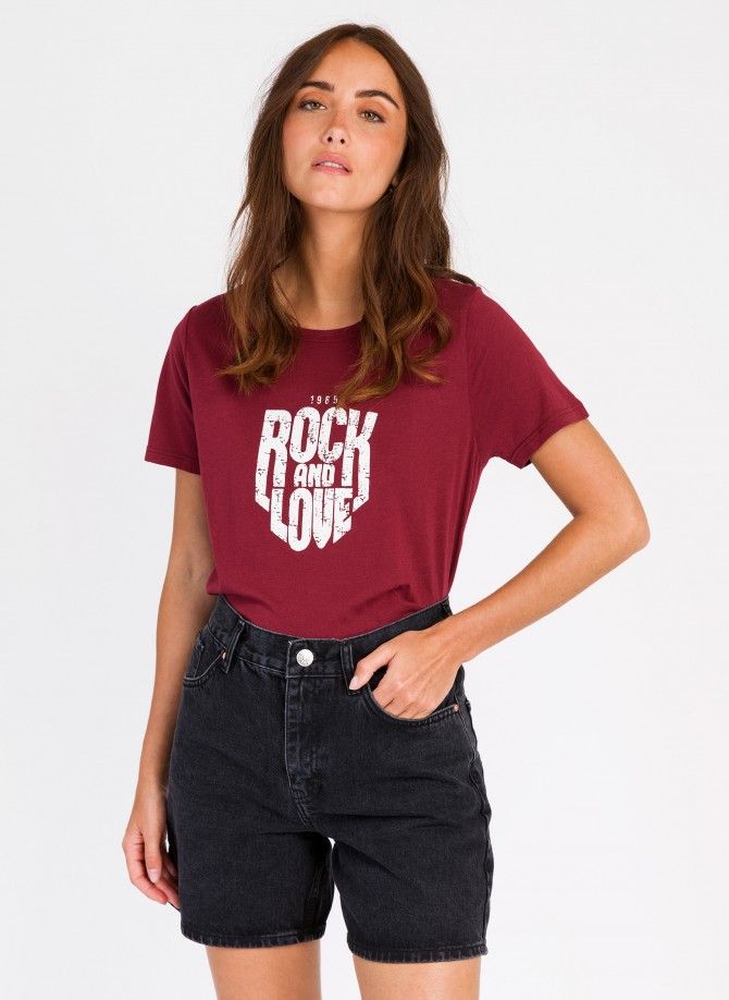 T-shirt with message TEROCK Ange - 13