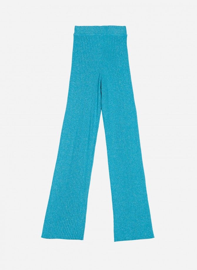 LETOTA iridescent knitted pants Ange - 24