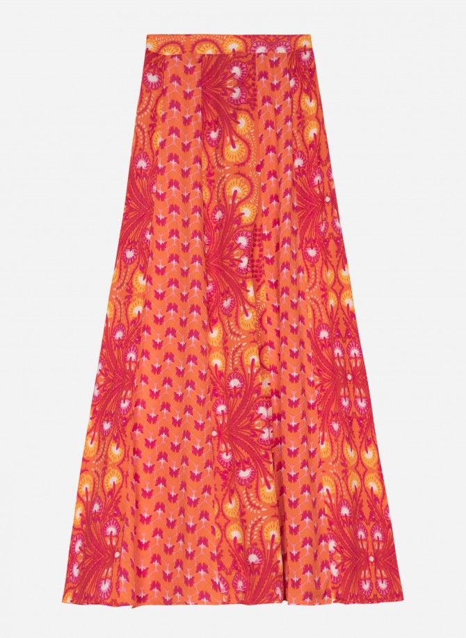 ROCKY maxi skirt with panels Ange - 6