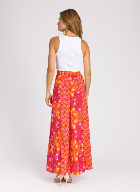 ROCKY maxi skirt with panels Ange - 4