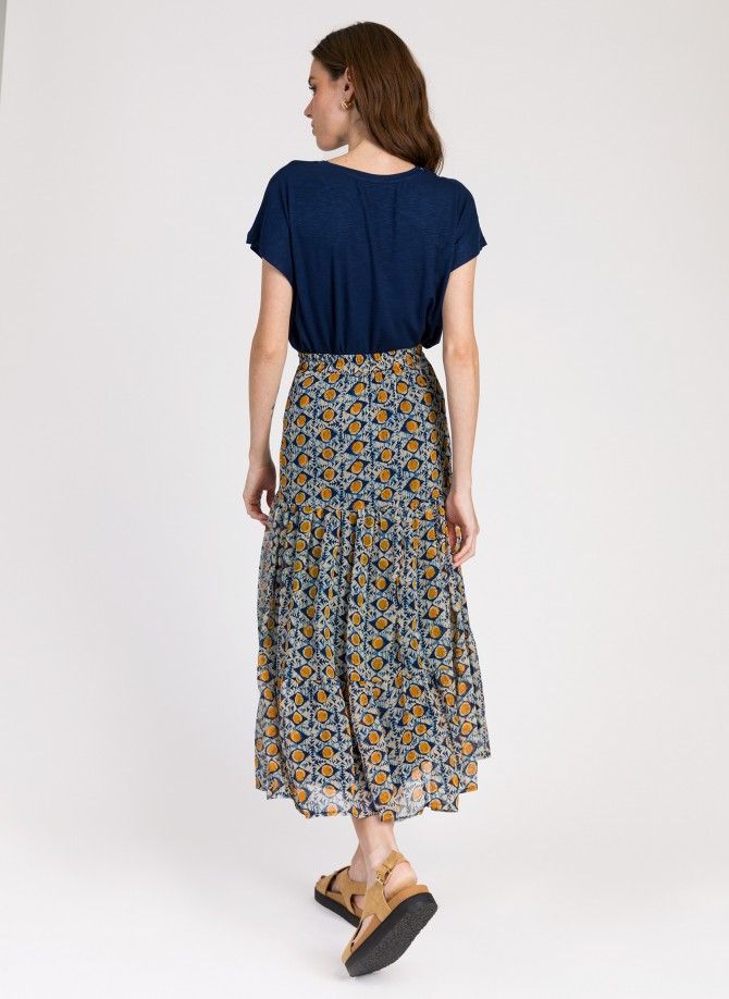 Long skirt with ruffles RENATTA Ange - 15