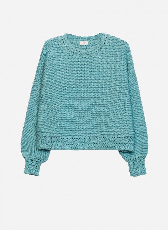 Oversized knitted sweater LOU Ange - 31