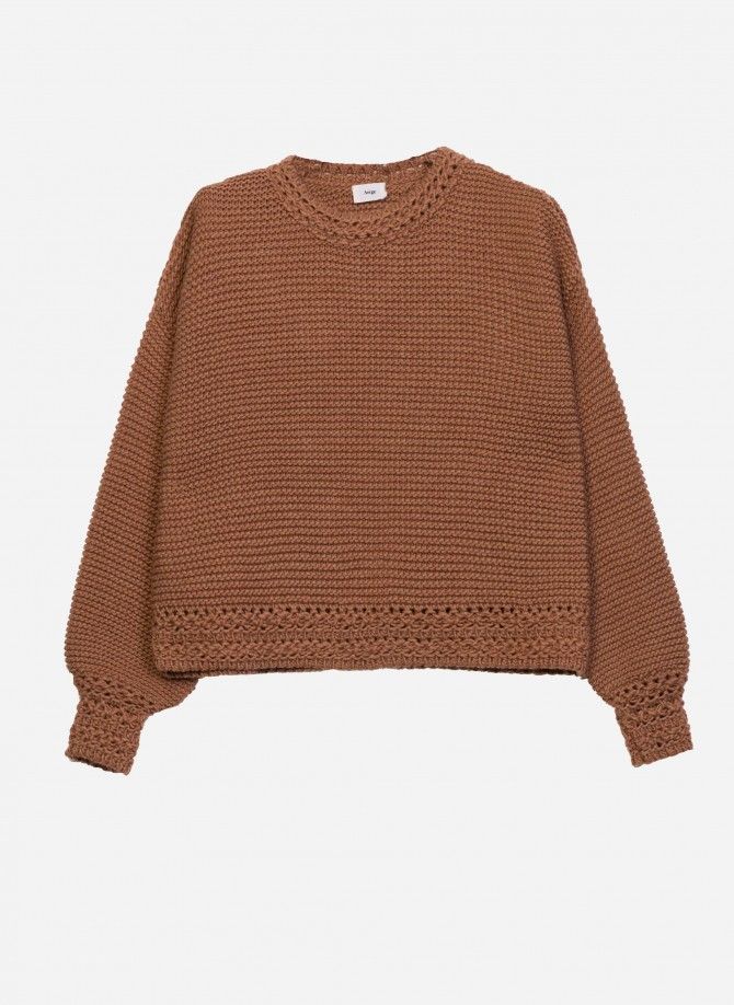 Oversized knitted sweater LOU Ange - 30