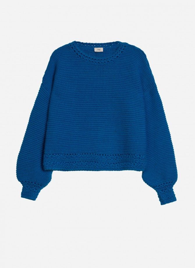 Oversized knitted sweater LOU Ange - 5