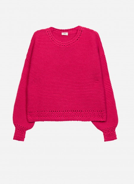 Oversized knitted sweater LOU Ange - 28