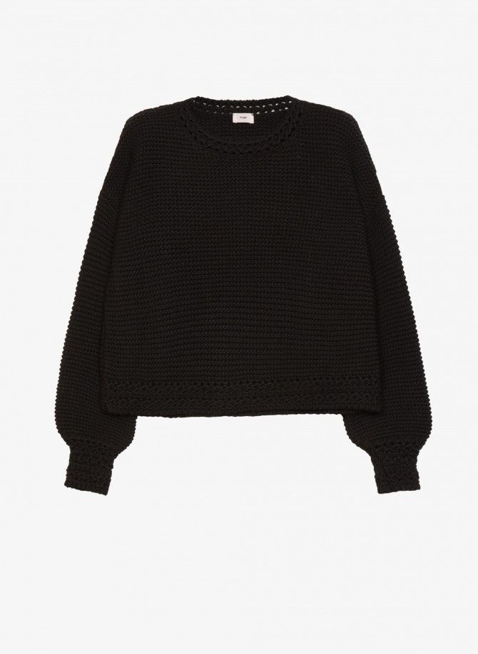 Oversized knitted sweater LOU Ange - 33