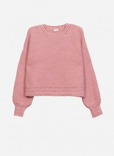 Oversized knitted sweater LOU Ange - 27