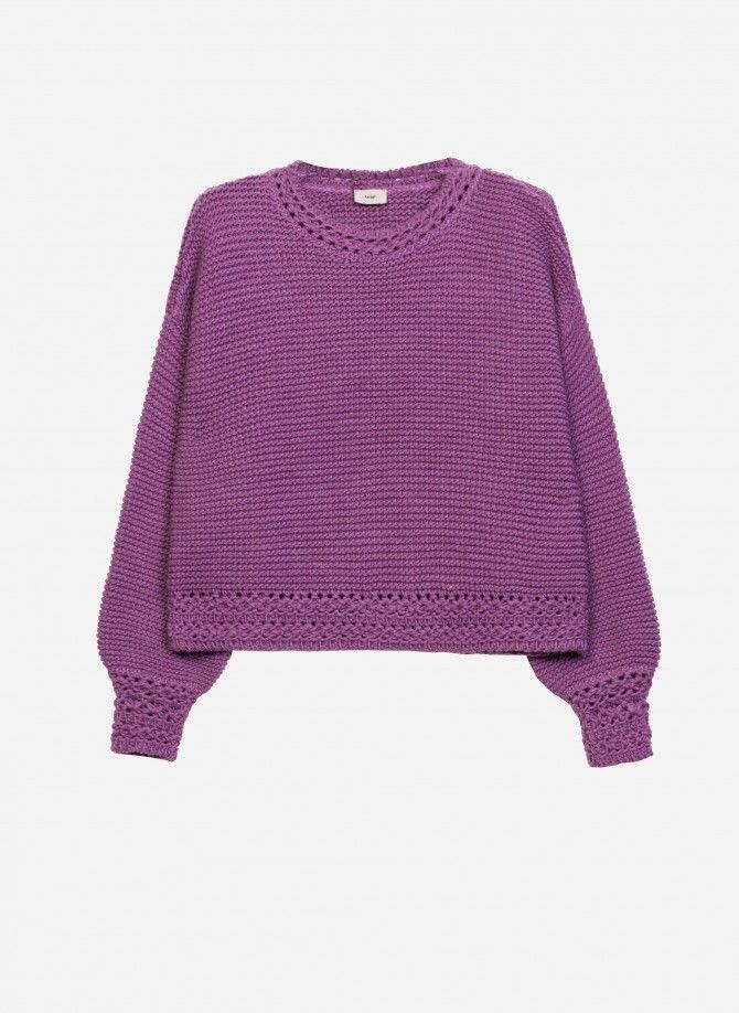 Oversized knitted sweater LOU Ange - 15