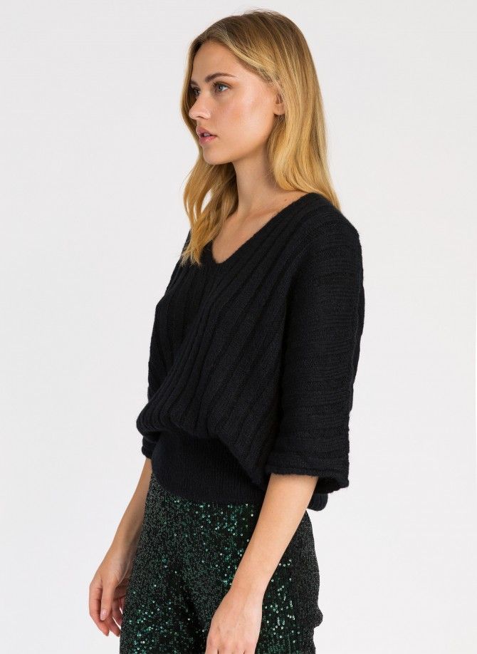 Pull ample en maille LEWESTY Ange - 9