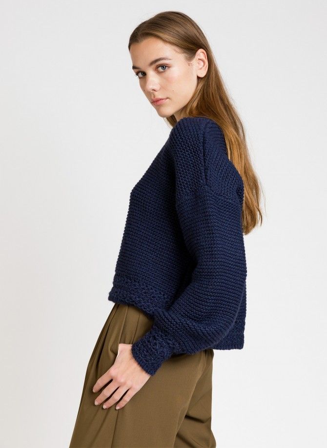 Oversized knitted sweater LOU Ange - 17