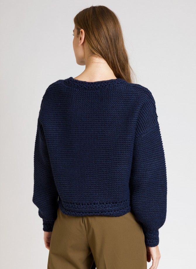 Oversized knitted sweater LOU Ange - 18
