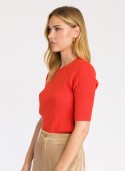 Short sleeve sweater LESPICY Ange - 3