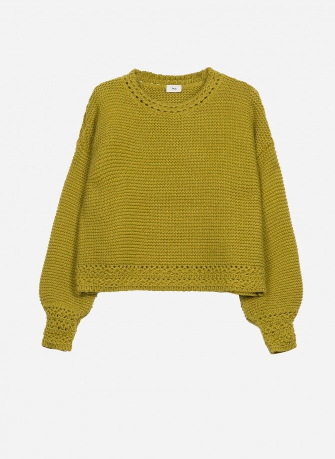 Oversized knitted sweater LOU Ange - 35