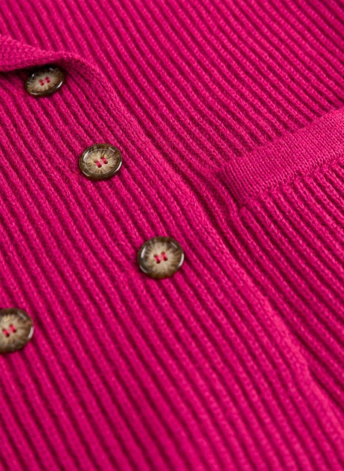Plain knit suit jacket LECROISA Ange - 12