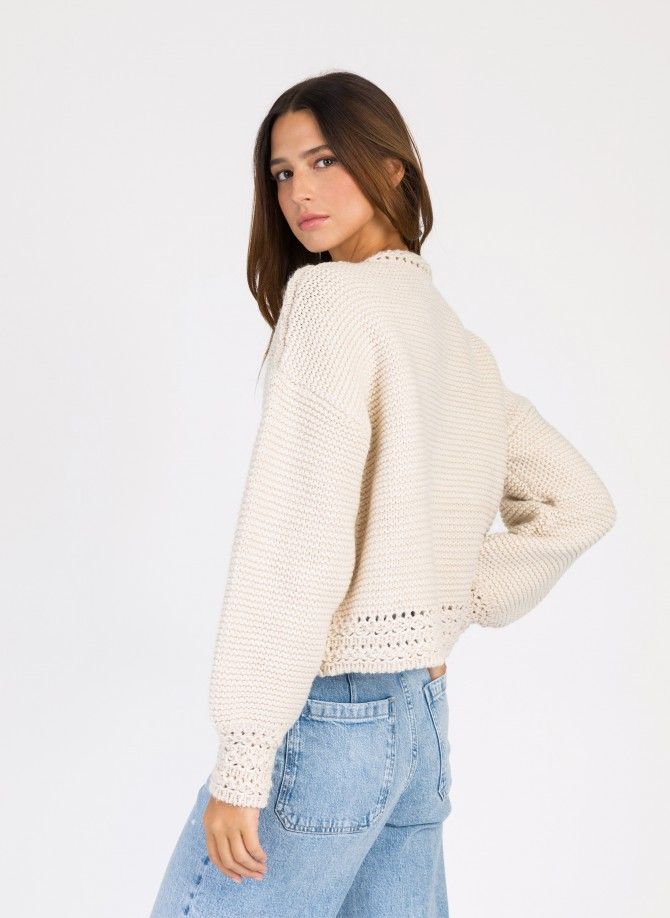 Oversized knitted sweater LOU Ange - 9