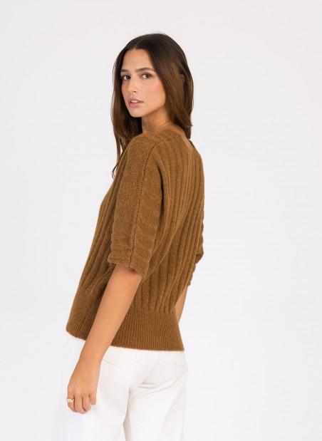 Pull ample en maille LEWESTY Ange - 20