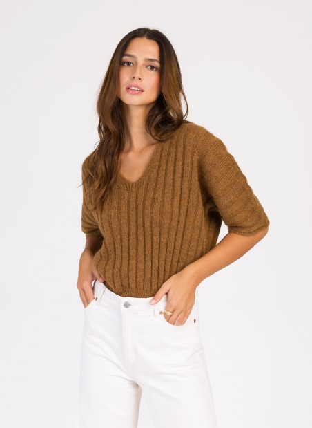 Pull ample en maille LEWESTY Ange - 18