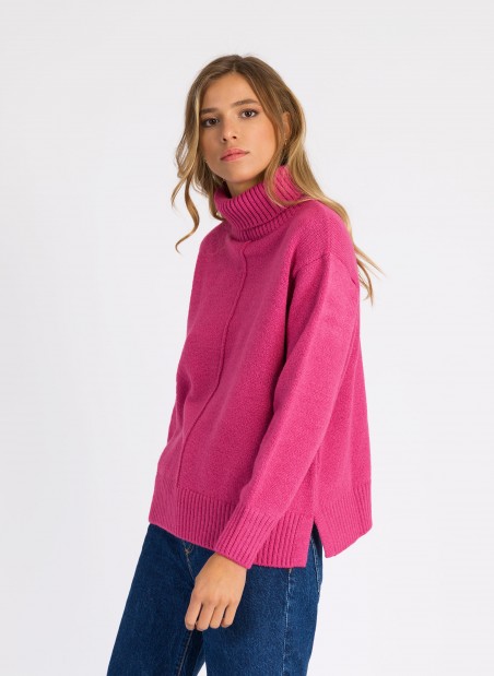 Loose-fitting VINY knit sweater Ange - 4