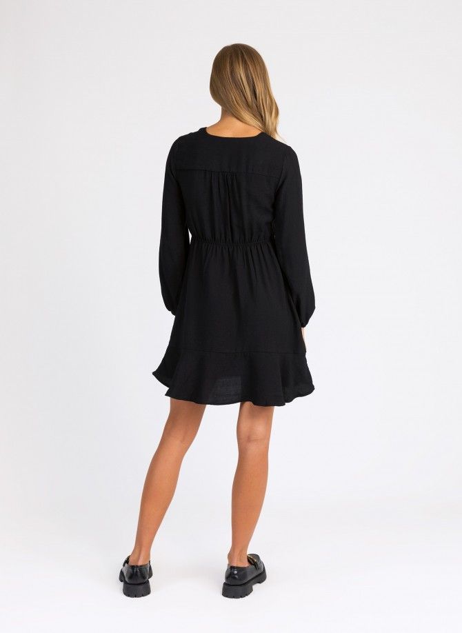 Elegant and plain short dress MILONI Ange - 4