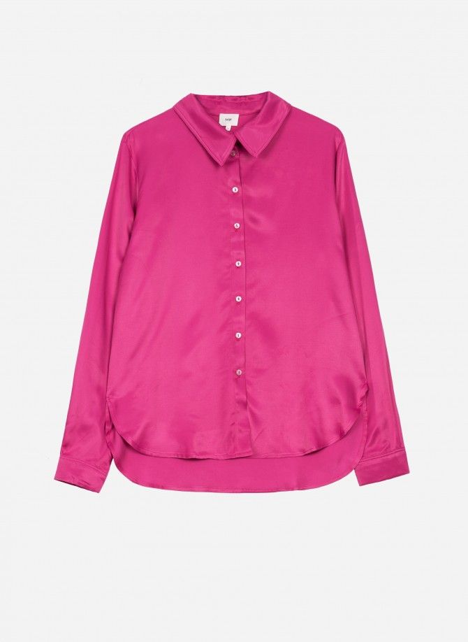 Straight and satin shirt KILIE Ange - 5