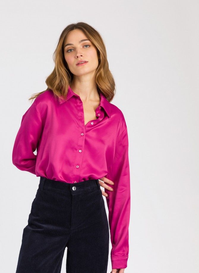 Straight and satin shirt KILIE Ange - 1