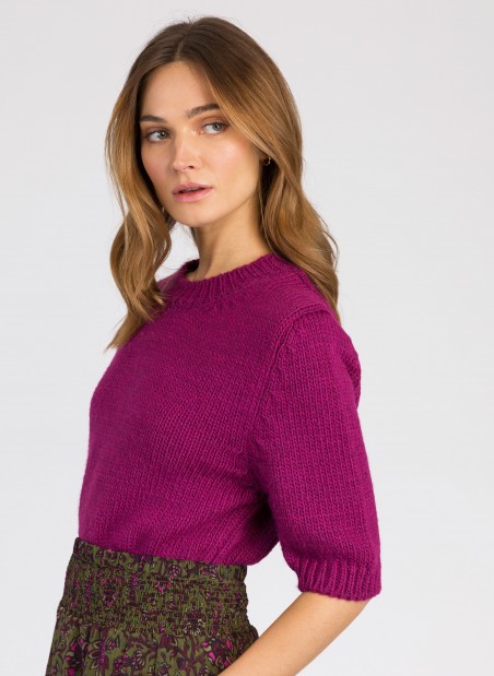 LEVIVI short sleeve sweater  - 12