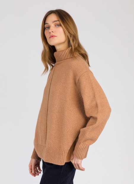 Loose-fitting VINY knit sweater Ange - 14