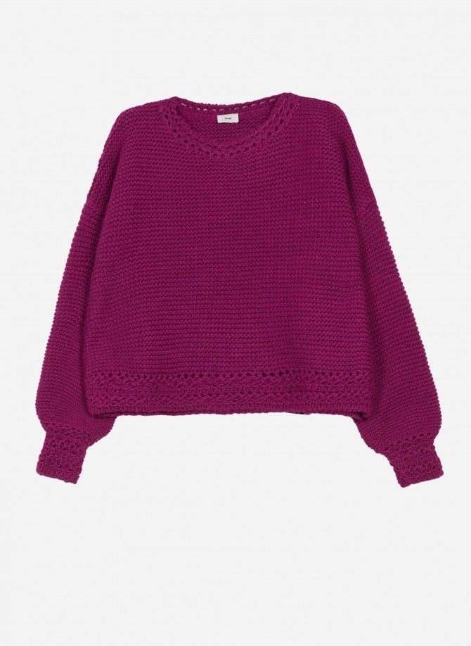 Oversized knitted sweater LOU Ange - 37