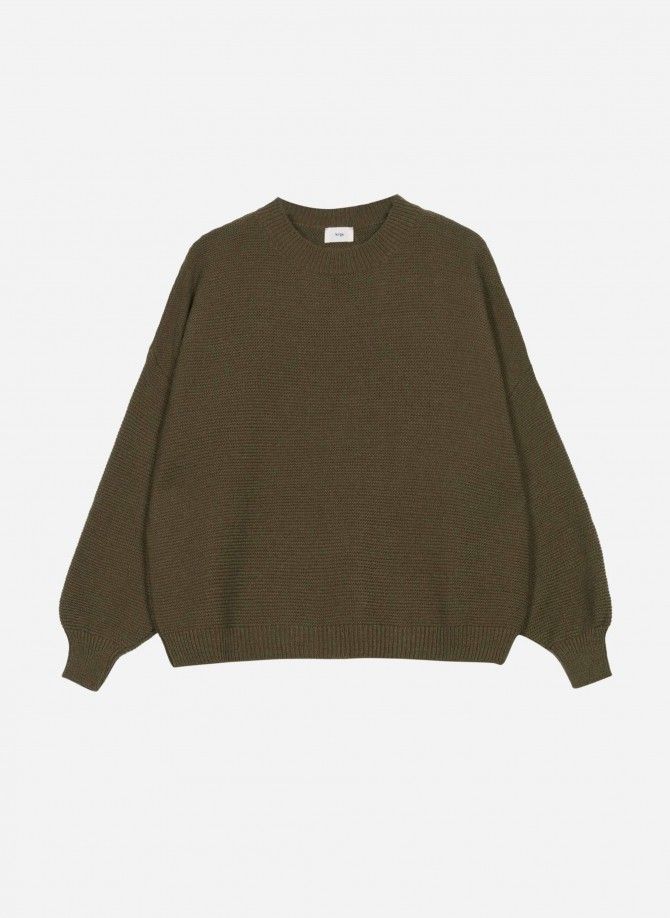 LEBATO foam knit sweater  - 35