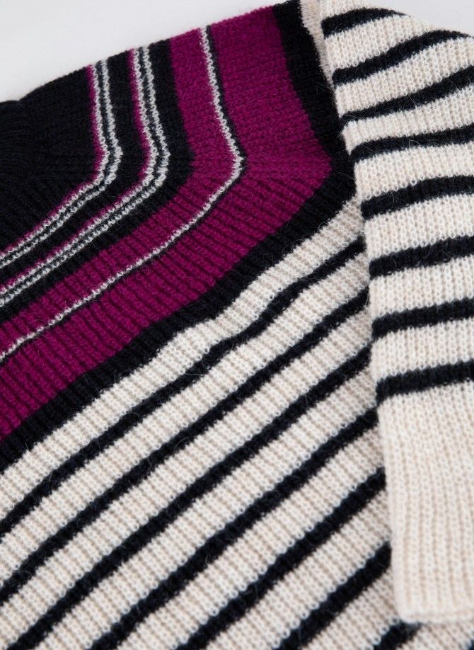Loose-fitting knitted sweater LEMULTA  - 6
