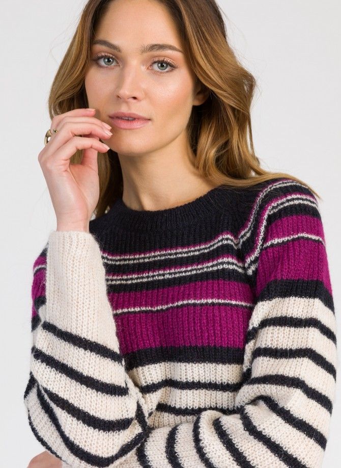 Loose-fitting knitted sweater LEMULTA  - 2