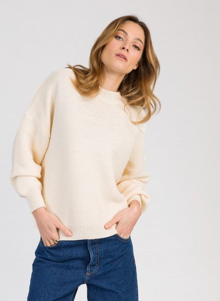 LEBATO foam knit sweater  - 2