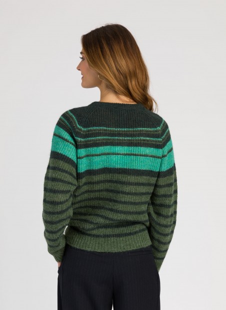 Loose-fitting knitted sweater LEMULTA  - 19