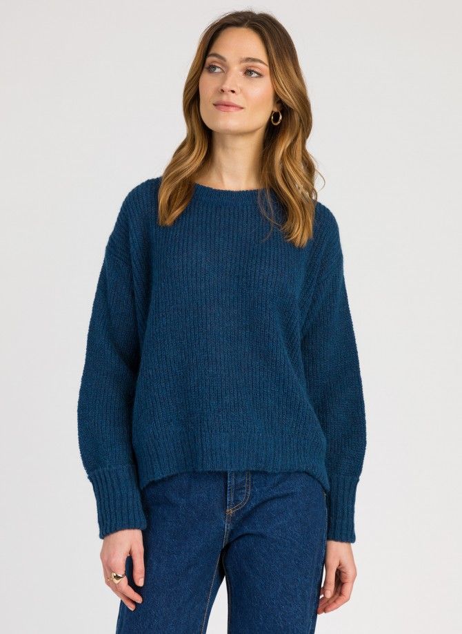 Fluffy knit sweater LEROSETTE Ange - 13