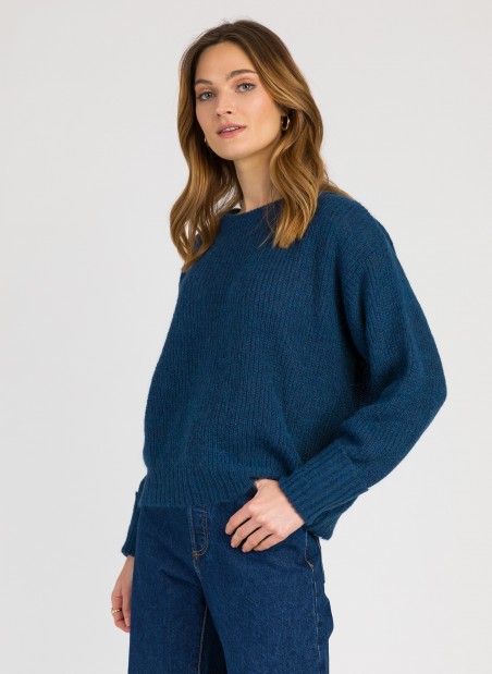 Fluffy knit sweater LEROSETTE Ange - 14