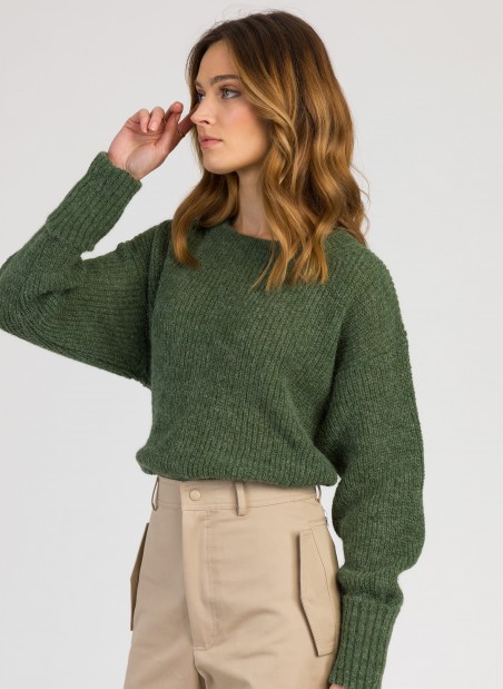 Fluffy knit sweater LEROSETTE Ange - 8