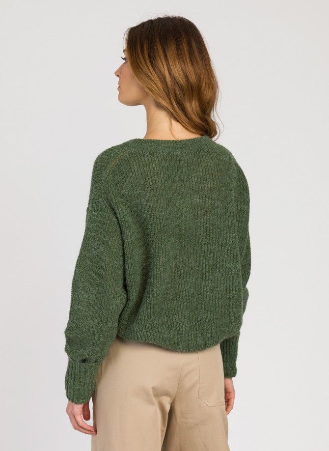 Fluffy knit sweater LEROSETTE Ange - 10