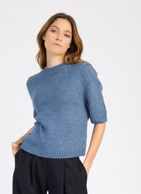LEVIVI short sleeve sweater  - 26