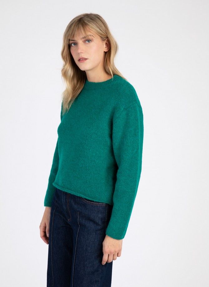 Short knitted sweater LEMARTY  - 33