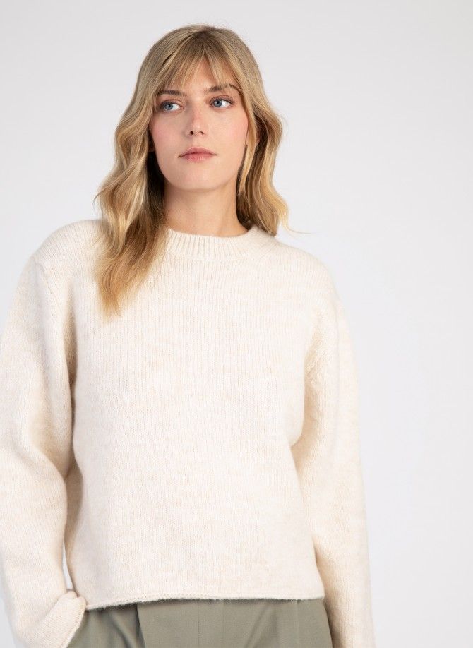 Short knitted sweater LEMARTY