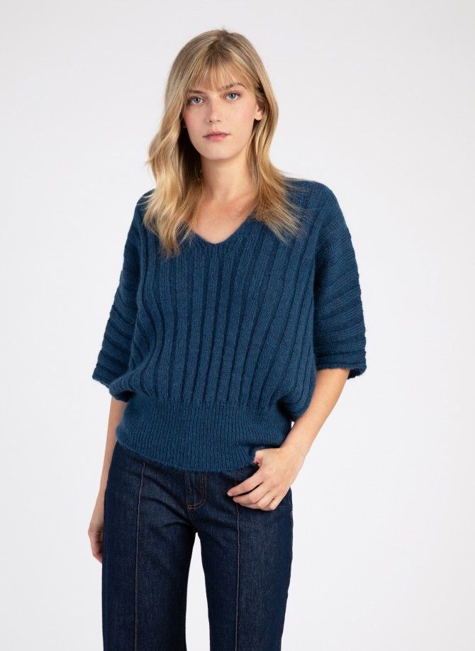 Pull ample en maille LEWESTY Ange - 29