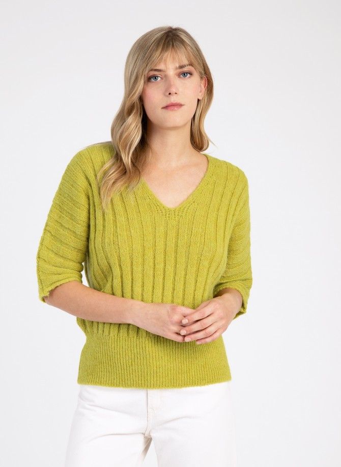 Pull ample en maille LEWESTY Ange - 26