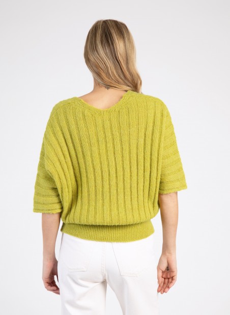 Pull ample en maille LEWESTY Ange - 27