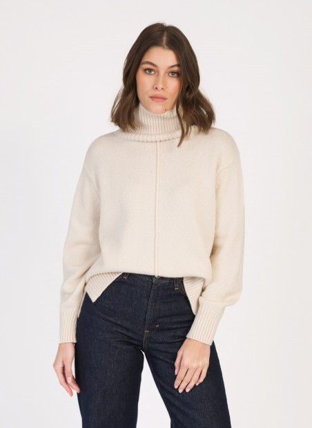 Loose-fitting VINY knit sweater Ange - 27