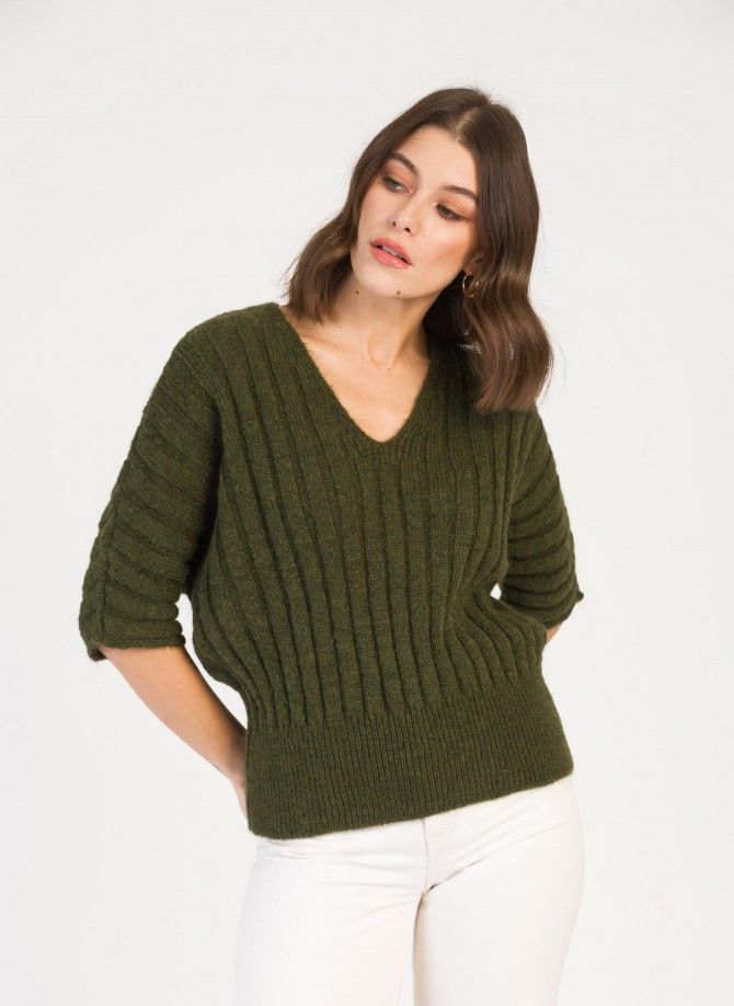 Pull ample en maille LEWESTY Ange - 32