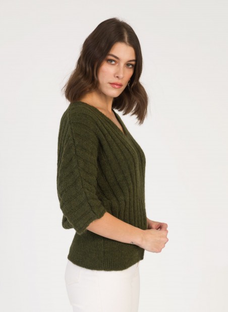 Pull ample en maille LEWESTY Ange - 33