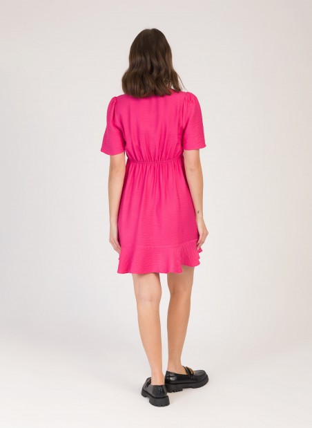 Elegant and plain short dress MORELLE  - 16