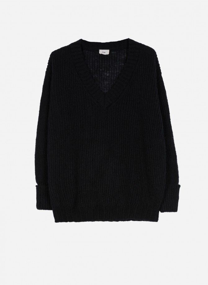 Fluffy knit sweater LEROSY  - 5